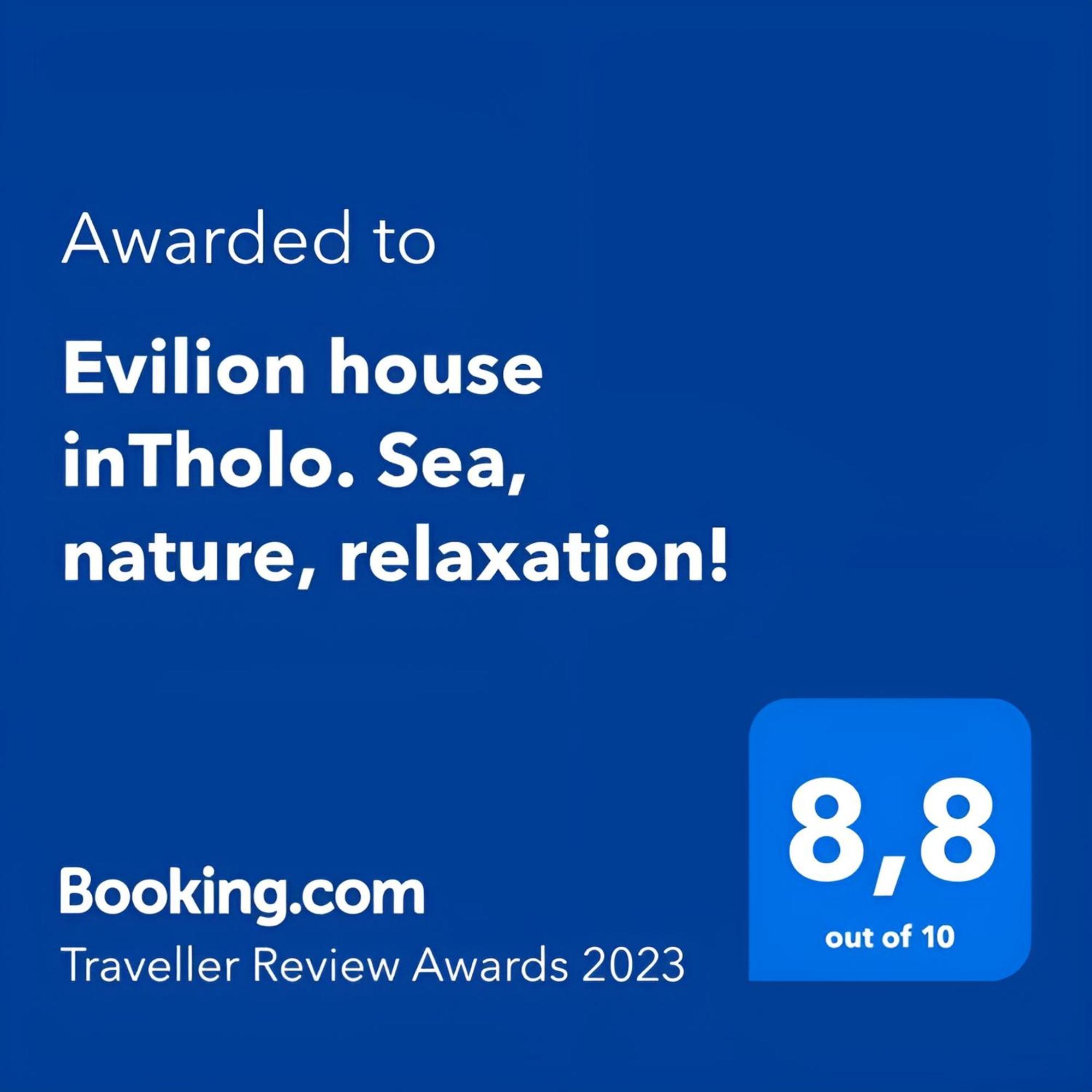 Evilion House Intholo. Sea, Nature, Relaxation! 외부 사진